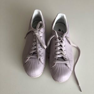 MOVING SALE, MUST GO: Unique Lavender Adidas Stan Smith Sneakers